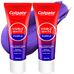 Colgate Visible White Purple Toothpaste 240 g (2 x 120 g)