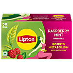 Lipton Raspberry Mint Green Tea 32.5 g (25 Bags x 1.3 g)