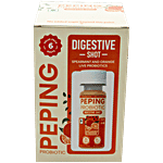 Peping Spearmint & Orange Digestive Shot 60 ml (Pack of 6)