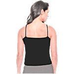 Enamor Black Round Neck Camisole 1 pc (Size - L)