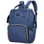 LuvLap Lily Travel Multifunctional Waterproof Diaper Bag/Backpack/Tote Bag - Navy Blue 1 pc