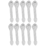 LuvLap Baby Safety Furniture Locks - Adjustable & Flexible With 3M Adhesive 10 pcs