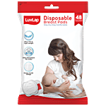LuvLap Nursing Disposable Breast Pads - For Maternity 48 pcs