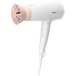 Philips PHILIPS 3000 Series Hair Dryer with 3 Heat Settings & Cool Air Function (Thermo Protect Technology, White & Pink) 1 Unit