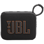 JBL JBL Go 4 4.2W Portable Bluetooth Speaker (IP67 Waterproof, JBL Pro Sound with Punchy Bass, Stereo Channel, Black) 1 Unit 