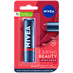 Nivea Caring Beauty Lip & Cheek Balm Tint With SPF 30 - Red 4.8 g