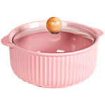 Nestasia Ceramic All Purpose Serving Pot - Light Pink 1 pc 750 ml