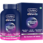 Durex Elevate Performa Tablets For Women Capsules 30 pcs Bottle