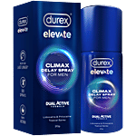 Durex Elevate Climax Delay Spray For Men - Lidocaine & Prilocaine Topical Spray 20 g