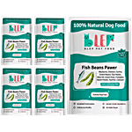 Blep 100% Natural Dog Food - Fish Beans Pawer 500 g (5 N x 100 g each)