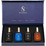Nisara Eau De Parfum Gift Set - For Men 15 ml (Pack of 4)