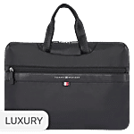 Tommy Hilfiger Black Grenada Laptop Business Case - One Size 1 pc
