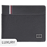 Tommy Hilfiger Black Anoixi Global Coin Wallet - Free Size 1 pc