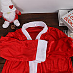 DP Santa Claus Dress Christmas Costume - With Cap, For Adults 1 pc