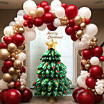 DP Christmas Tree Foil Balloons - 130 cm 9 pcs