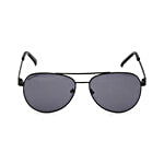 Fastrack Men Aviator Sunglasses With UV Protected Black Lens & Frame 1 pc