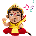 Panda's Box Mantra Chanting Baby Hanuman - Small, 20 cm 1 pc