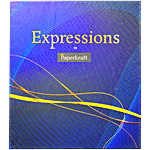 Paperkraft Gift Set A5 Hardbound Textured Cover Journal 176 Pages + Chopin Lissome Blue Ball Pen 2 pcs