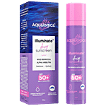 Aqualogica Illuminate+ Wild Berries & Alpha Arbutin Dewy Sunscreen SPF 50+ PA++++ 50 g 