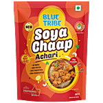Blue Tribe Foods Achari Soya Chaap - Just Heat & Eat 250 g 