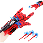 Wembley Spider Web Shooter Toys For Kids - Gloves Launcher Wrist, Cosplay Launcher, Sticky Wall Soft Bomb 1 pc