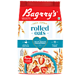 Bagrry's Jumbo Whole Grain Rolled Oats 1 kg Pouch