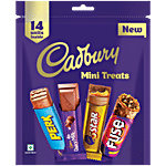 Cadbury Mini Treats Assorted Chocolate Bars 125.1 g (14 pcs)