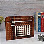 Pearlfiesta Wooden Lifetime Infinite Motivational Quote 3D Desk Table Calendar 1 pc