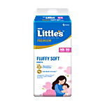 Little's Comfy Baby Diaper Pants - New Born, Upto 5 kg 90 pcs