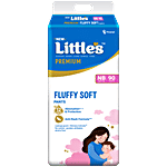 Little's Comfy Baby Diaper Pants - New Born, Upto 5 kg 90 pcs