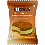 Baskin Robbins Funwich Butterscotch & Caramel Ice Cream 90 ml