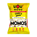 Wow! Momo Veg Premium Momos - Super Saver Party Pack 50 pcs