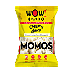 Wow! Momo Chicken Premium Momos - Super Saver Party Pack 50 pcs