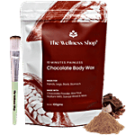 The Wellness Shop 10 Minutes Painless Chocolate Body Wax 100 g