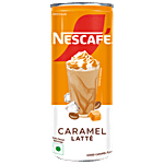 Nescafe  Caramel Latte Cold Coffee 200 ml Can
