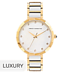 French Connection White Dial Analog Watch  Womens-FCH4TM, Medium 1 pc