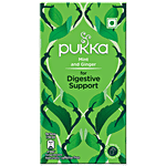 Pukka Mint Ginger Herbal Infusion Bags For Digestive Support 30 g (25 Bags x 1.2 g each)