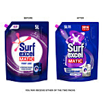 Surf Excel Matic Front Load Liquid Detergent 5 L