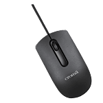 Croma Wired Optical Mouse (1200 DPI, Plug & Play, Black) 1 Unit