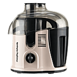 Morphy Richards Maximo DLX 500-Watt Centrifugal Force Juicer (Powerful Copper Motor, Sand) 1 Unit