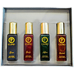 Cupid Eau De Perfume Gift Pack For Men - Rizz, Sensual, Pride, Active 80 ml (4 N X 20 ml each)