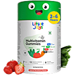 Little Joys Multivitamin Gummies - Natural Strawberry Flavour, 2-6 years 102 g (30 Gummies)