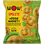 Wow! Smiley Smileys Veggie Nuggets 250 g Pouch (10 pcs)