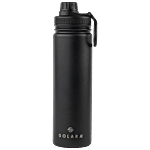 Solara Triple Vacuum Insulated Sports Water Bottle - Black Knight 650 ml