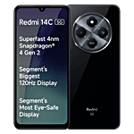 Redmi Redmi 14C 5G (4GB RAM, 128GB, Stargaze Black) 1 Unit 