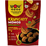 Wow! Momo Chicken Cheese Krunchyy Momos 8 pcs