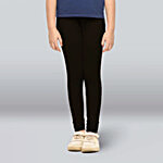 Lyra Kids Black Skinny Fit Legging 1 pc (13-14 Years)