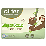 .allter  Organic Bamboo Diaper Pants - XL, 16+ kgs 22 pcs