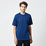 Adidas Corp Logo Tee - Dark Blue 1 pc (Size - M)