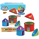 Li'l Wizards Bird House Nesting Toy With Peek-A-Boo Feature - 6+ Months 1 pc